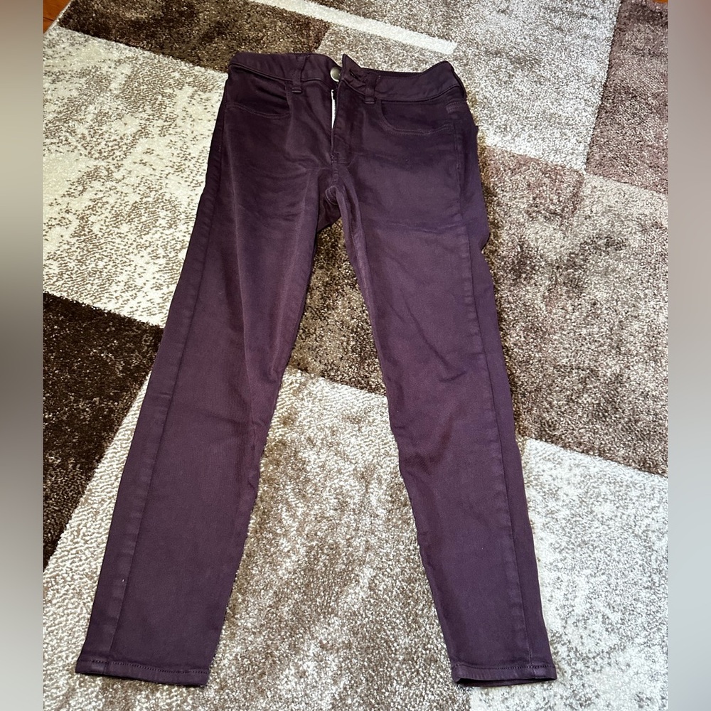 American Eagle High Rise Jegging Crop; size 2